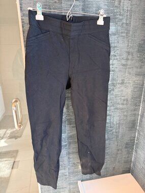 Spanx Pants Womens Large Black Pull On Slim Jeggings Ponte The Perfect Pant